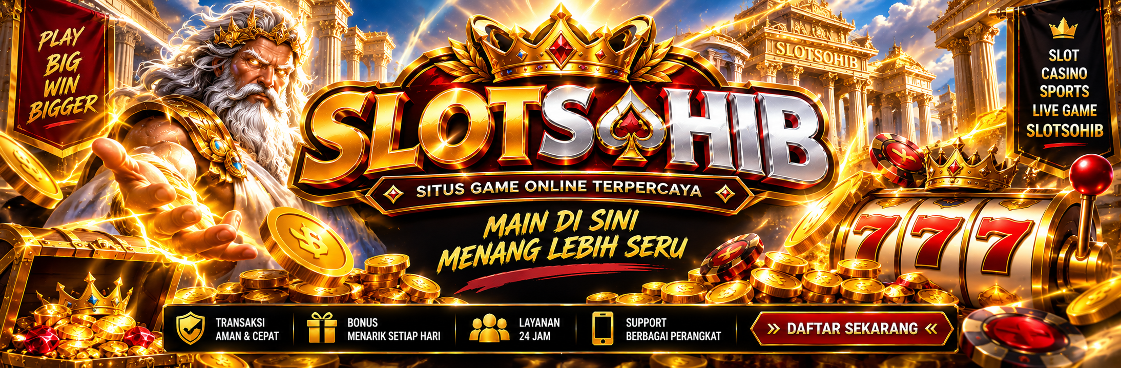 SLOTSOHIB: Desain Minimalis untuk Gaming